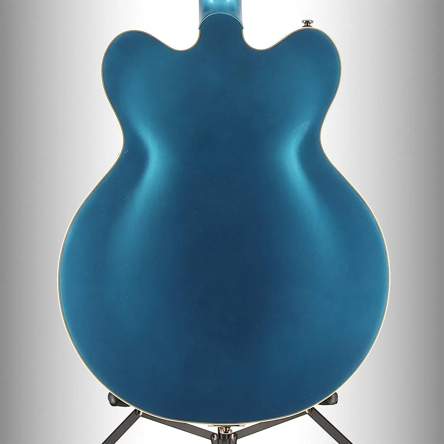 Streamliner Cat-Eye Limited-Edition Center Block Electric Guitar With Bigsby & Gold Hardware Riviera Blue (A8) (03757)