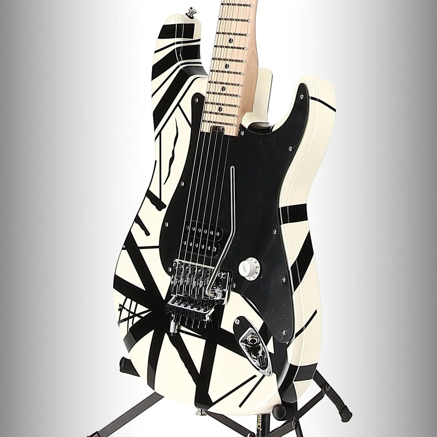 Striped Series White with Black Stripes (Q8) (10501)