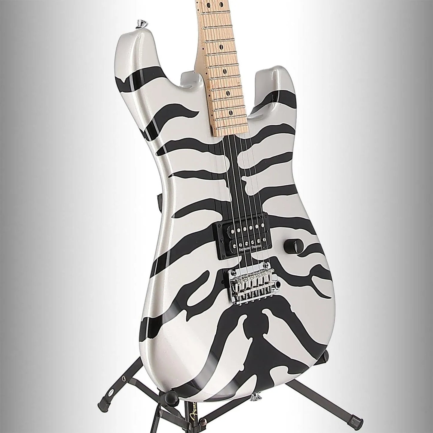 Super-Stock SD1 H 2PT M, Maple Fingerboard, Silver Bengal (Y3) (34548)