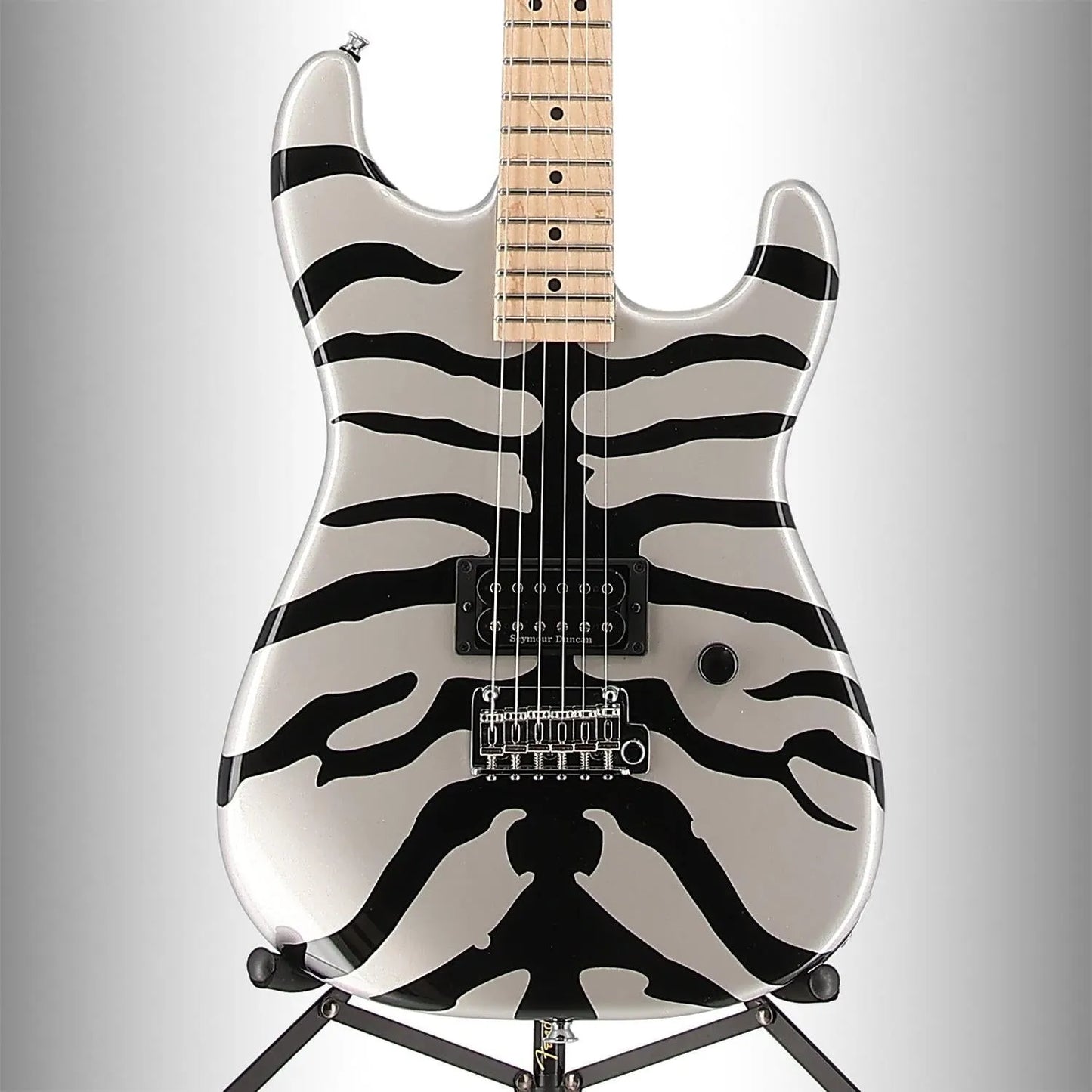 Super-Stock SD1 H 2PT M, Maple Fingerboard, Silver Bengal (Y3) (34548)