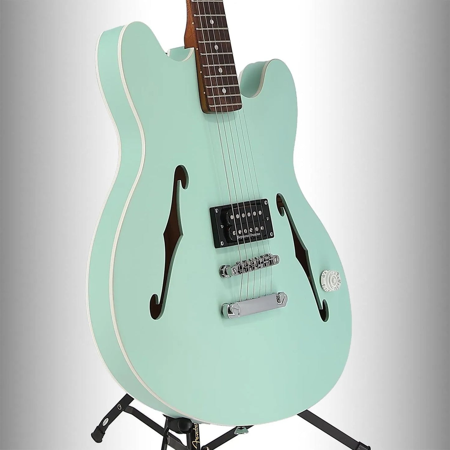 Tom DeLonge Starcaster, Rosewood Fingerboard, Chrome Hardware, Satin Surf Green (SR) (02128)