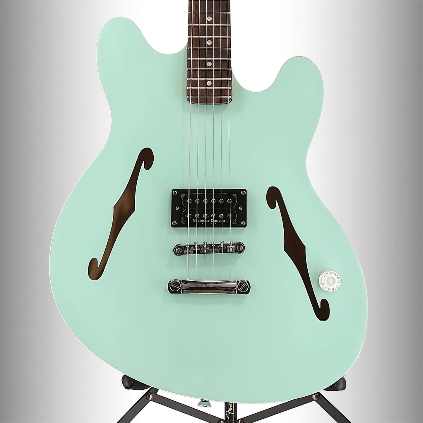 Tom DeLonge Starcaster, Rosewood Fingerboard, Chrome Hardware, Satin Surf Green (SR) (02128)