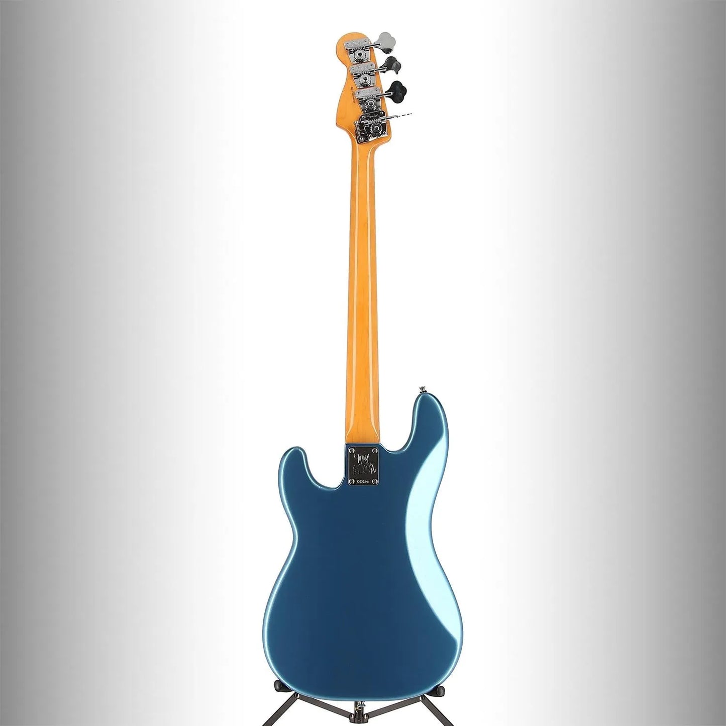 Tony Franklin Fretless Precision Bass, Ebony Fingerboard, Lake Placid Blue (D12) (46237)