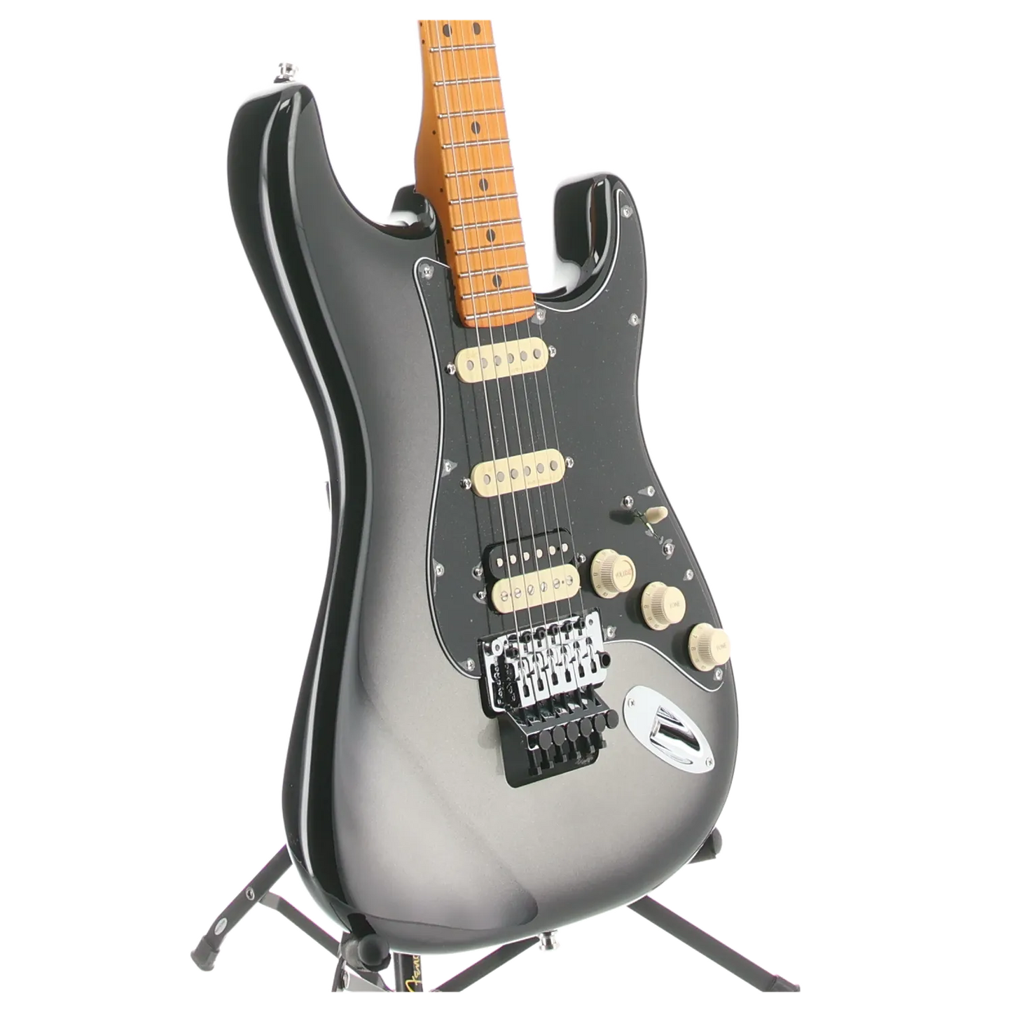 Ultra Luxe Stratocaster Floyd Rose HSS, Maple Fingerboard, Silverburst (BB4) (65344)