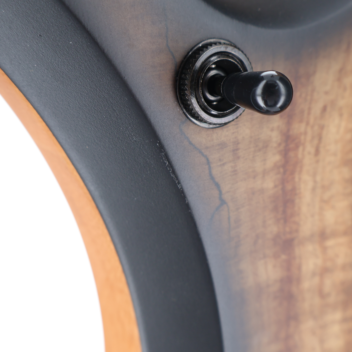 Wylde Audio Wrathmaker Left Handed Spalted Maple, Black Burst, Stage Ready (SR) (39019)