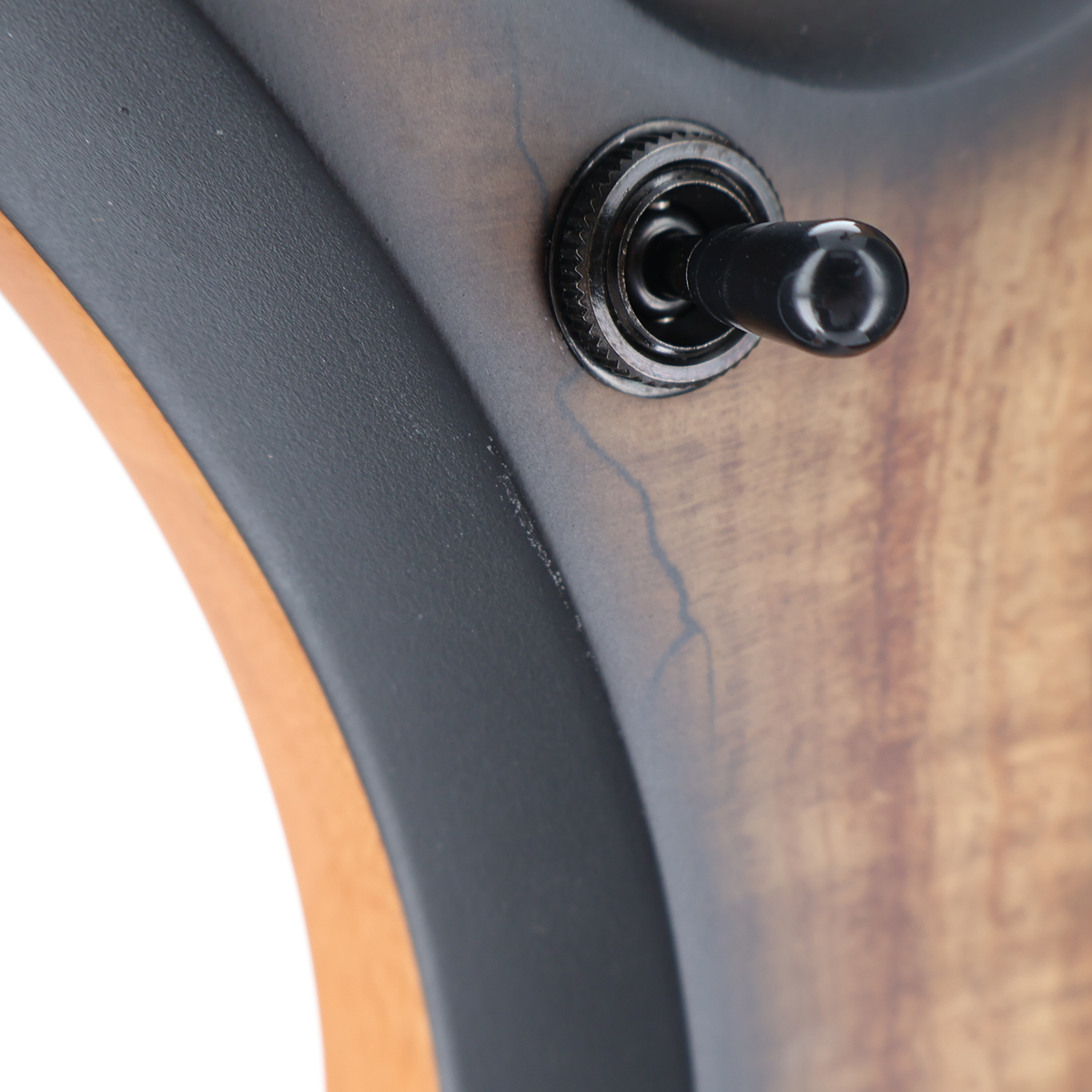 Wylde Audio Wrathmaker Left Handed Spalted Maple, Black Burst, Stage Ready (SR) (39019)