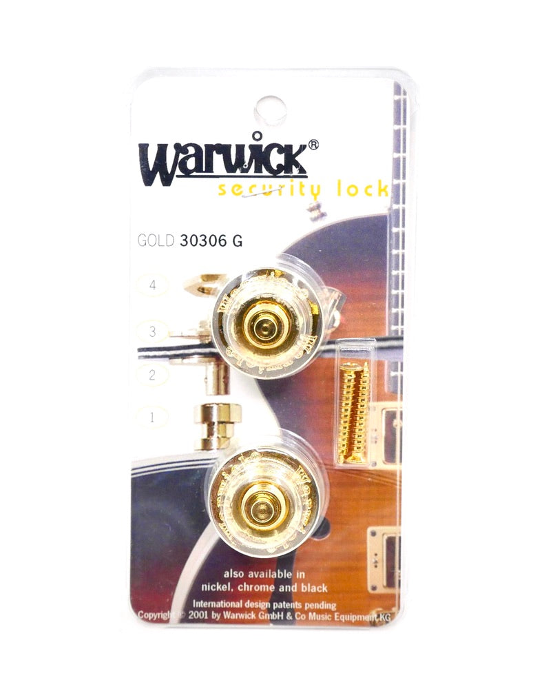 Warwick Strap Lock Set Gold (A2hh)