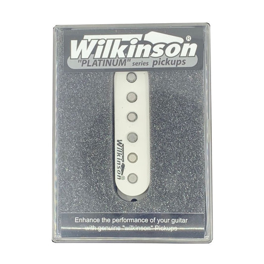 WILKINSON WVSB SINGLE COIL BRIDGE PICKUP WHITE (4B10)