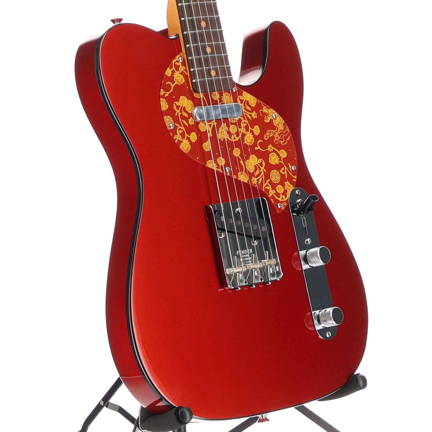 Fender Limited Edition Raphael Saadiq Telecaster, Rosewood Fingerboard, Dark Metallic Red (RP) (60848)