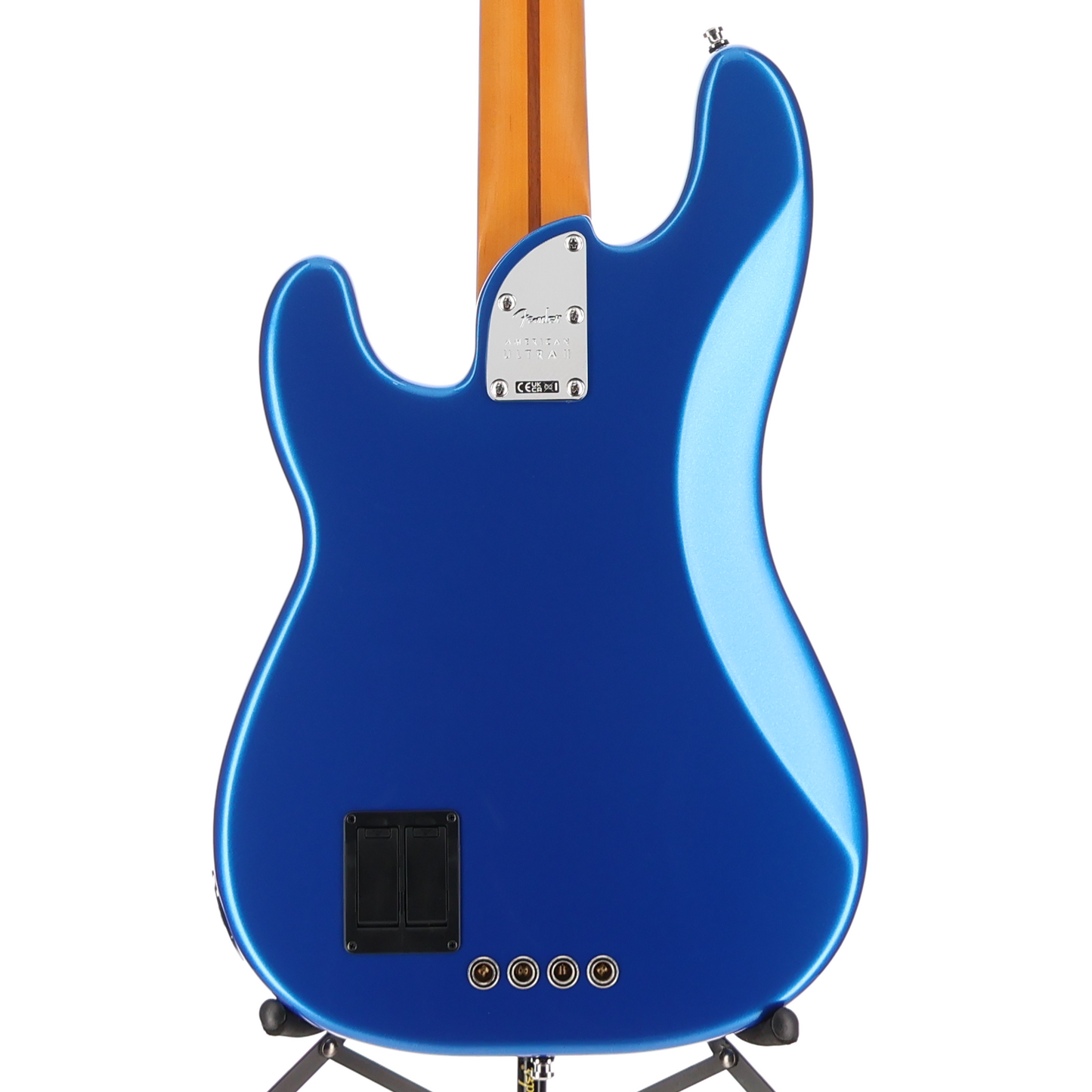 Fender American Ultra II Precision Bass, Ebony Fingerboard, Noble Blue (T10) (23350)