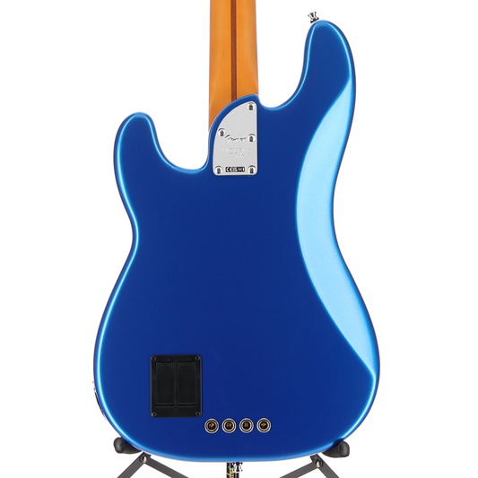 Fender American Ultra II Precision Bass, Ebony Fingerboard, Noble Blue (T10) (23350)