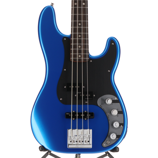 Fender American Ultra II Precision Bass, Ebony Fingerboard, Noble Blue (T10) (23350)