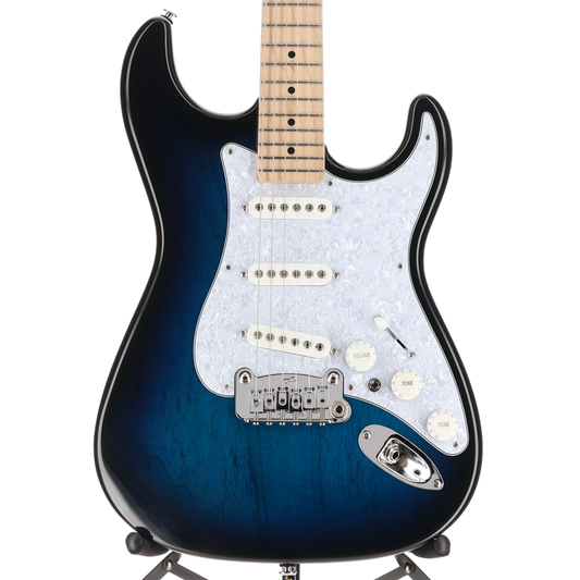 G&L Fullerton Deluxe S-500 Electric Guitar Blueburst  (04138)