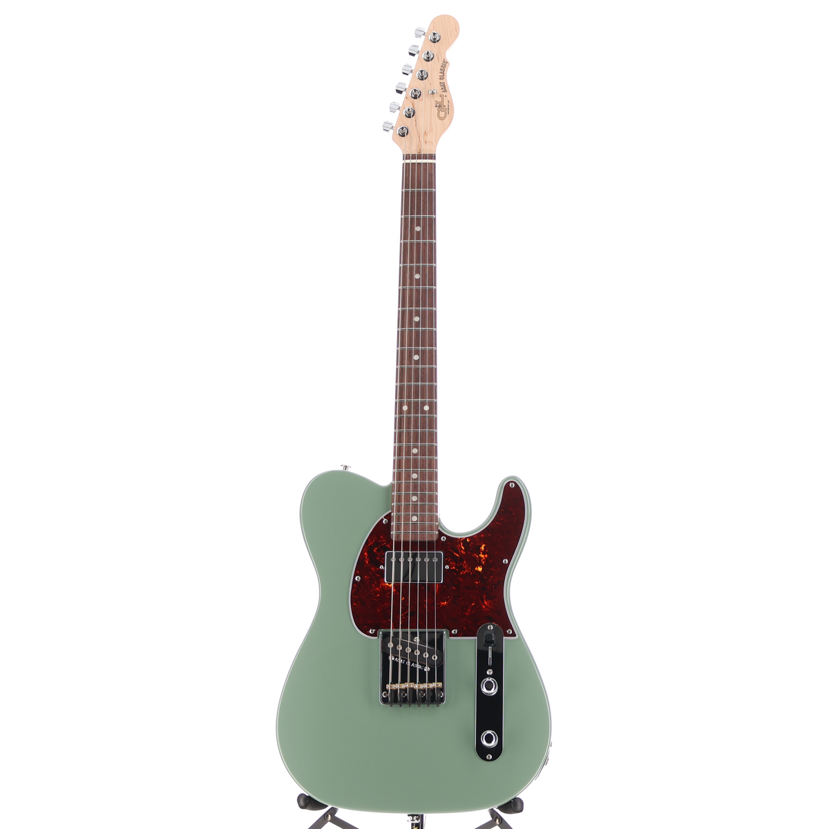 G&L Fullerton Deluxe ASAT Classic Bluesboy, Macha Green (06178)