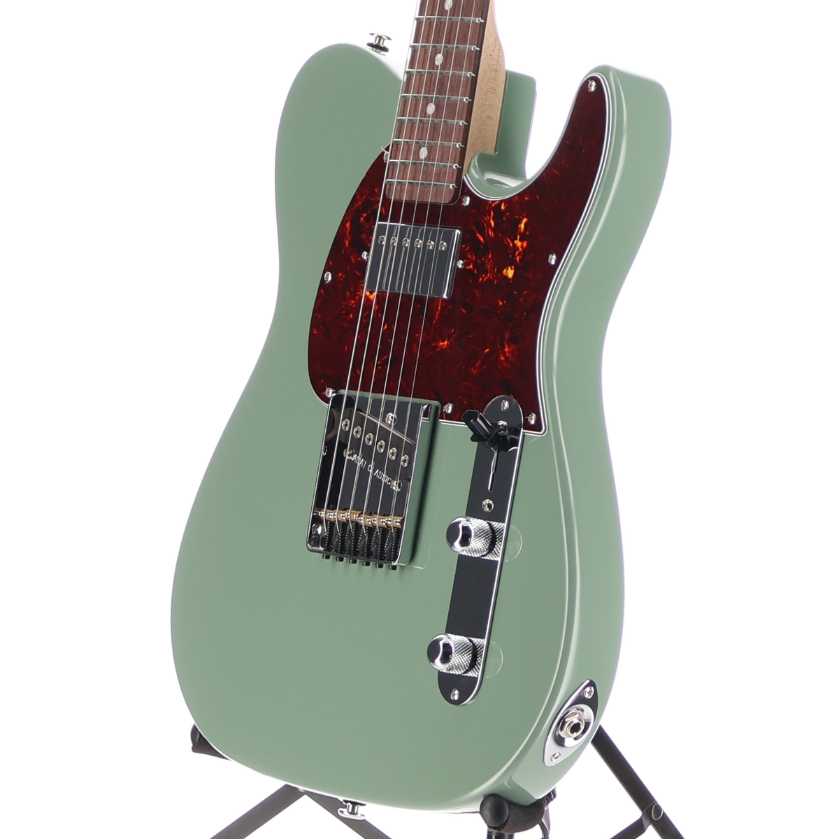 G&L Fullerton Deluxe ASAT Classic Bluesboy, Macha Green (06178)