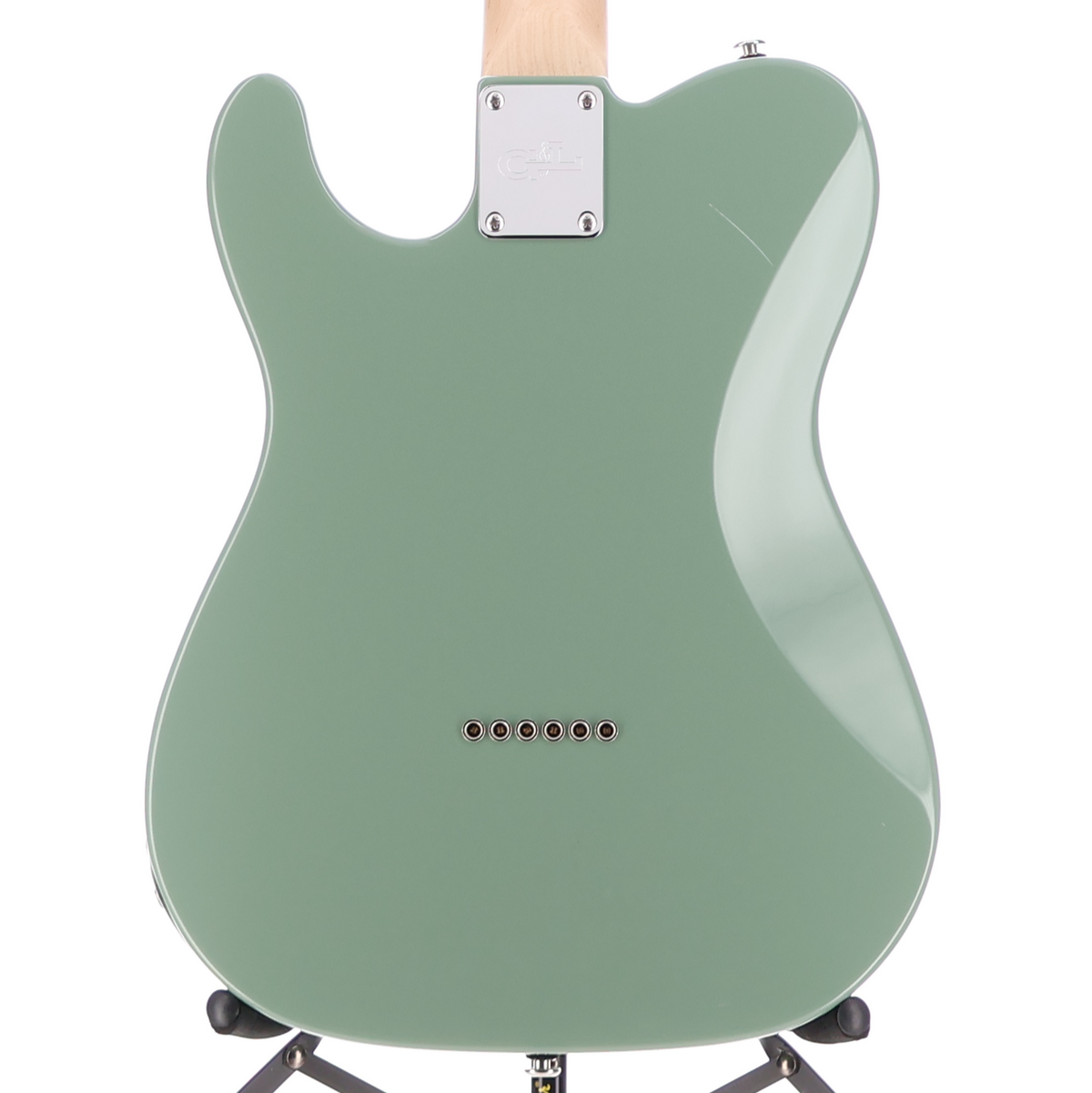 G&L Fullerton Deluxe ASAT Classic Bluesboy, Macha Green (06178)