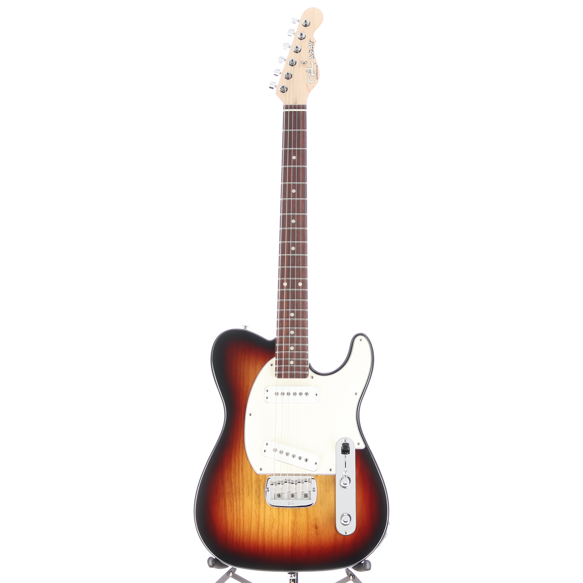 G&L Fullerton Deluxe ASAT Special Electric Guitar 3-Tone Sunburst (06034)
