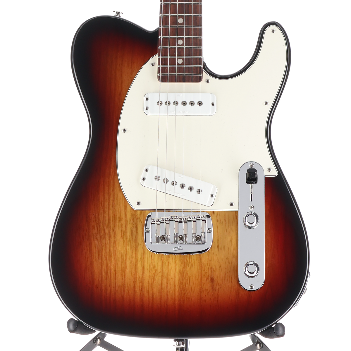 G&L Fullerton Deluxe ASAT Special Electric Guitar 3-Tone Sunburst (06034)