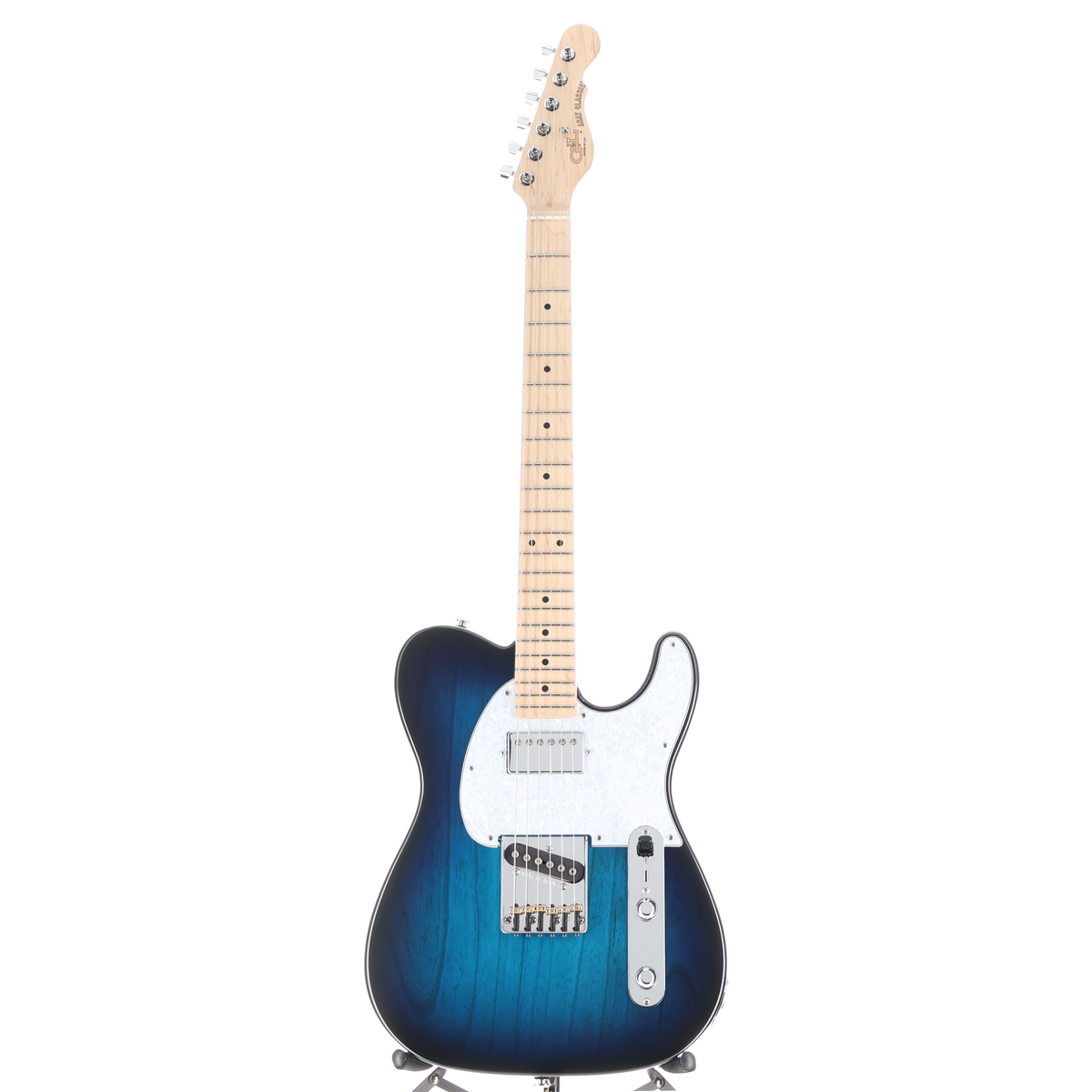 G&L Fullerton Deluxe ASAT Classic Bluesboy Electric Guitar Blueburst (05118)
