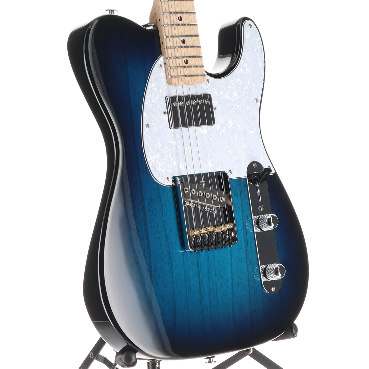 G&L Fullerton Deluxe ASAT Classic Bluesboy Electric Guitar Blueburst (05118)