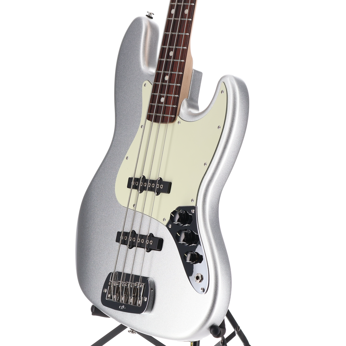 G&L Fullerton Deluxe JB Bass Silver Metallic (X10) (04178)