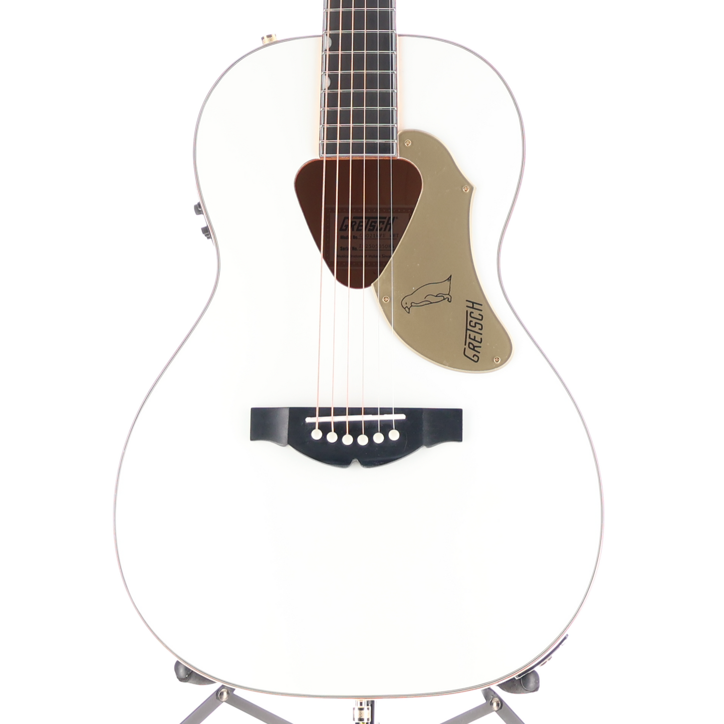 Gretsch G5021WPE Rancher Penguin Parlor Acoustic/Electric, Fishman Pickup System, White (I7) (05084)
