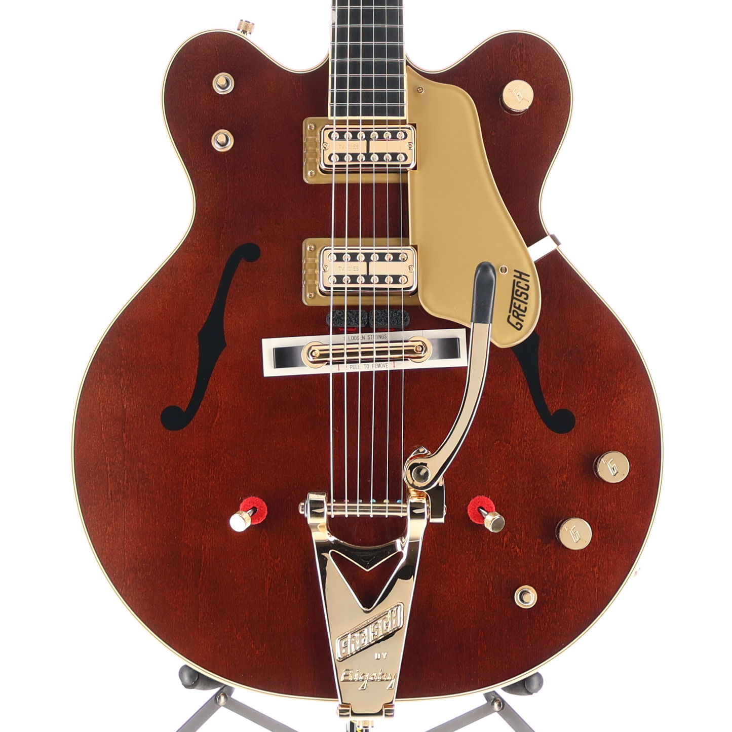 Gretsch G6122T-62 Vintage Select Edition '62 Chet Atkins Country Gentleman Hollow Body with Bigsby, TV Jones, Walnut Stain (X9) (92881)