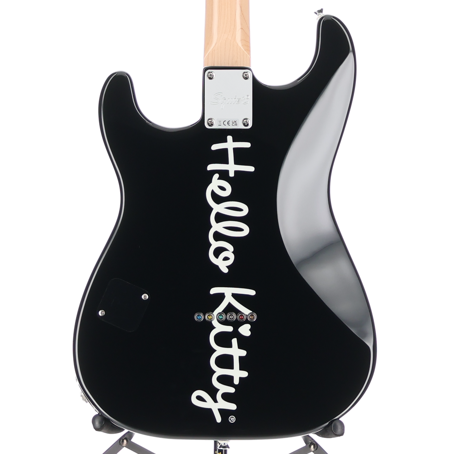 Squier Fender x Hello Kitty Black Stratocaster (O1) (09773)