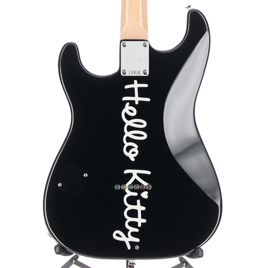 Squier Fender x Hello Kitty Black Stratocaster (O1) (09773)