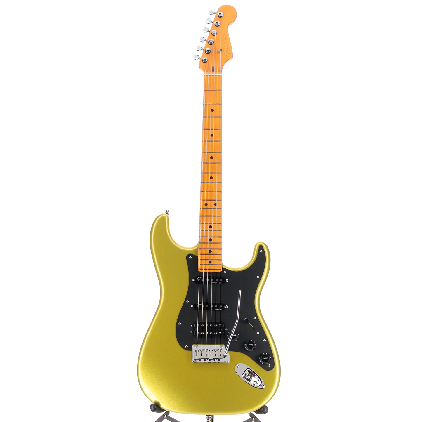Fender American Ultra II Stratocaster HSS, Maple Fingerboard, Solar Flare (BB9) (31928)