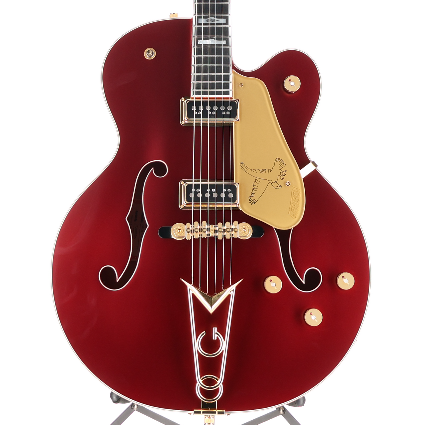 Gretsch G6136-55 Vintage Select Edition '55 Falcon Hollow Body with Cadillac Tailpiece, TV Jones, Solid Spruce Top (D9) (20590)
