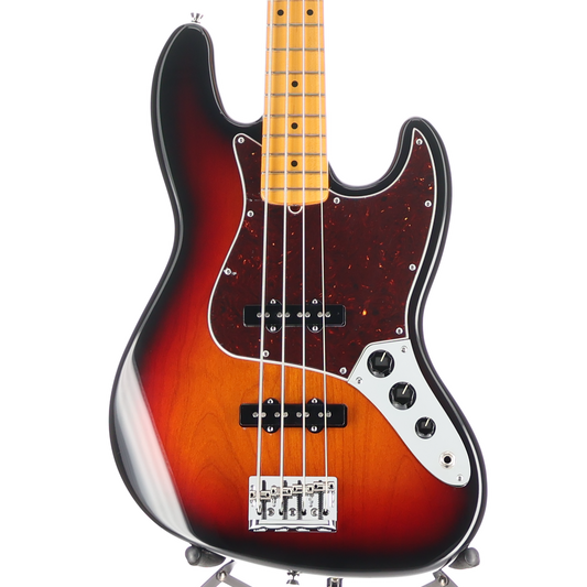 Fender American Professional II Jazz Bass, Maple Fingerboard, 3-Color Sunburst (H10) (86424)