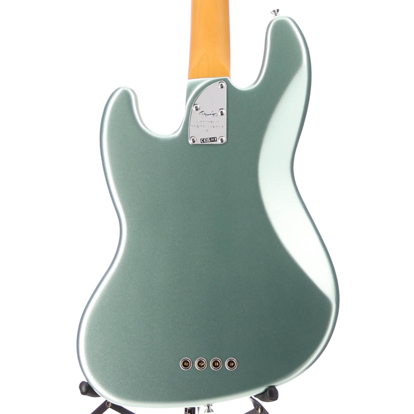 Fender American Professional II Jazz Bass, Maple Fingerboard, Mystic Surf Green (BB2) (08383)