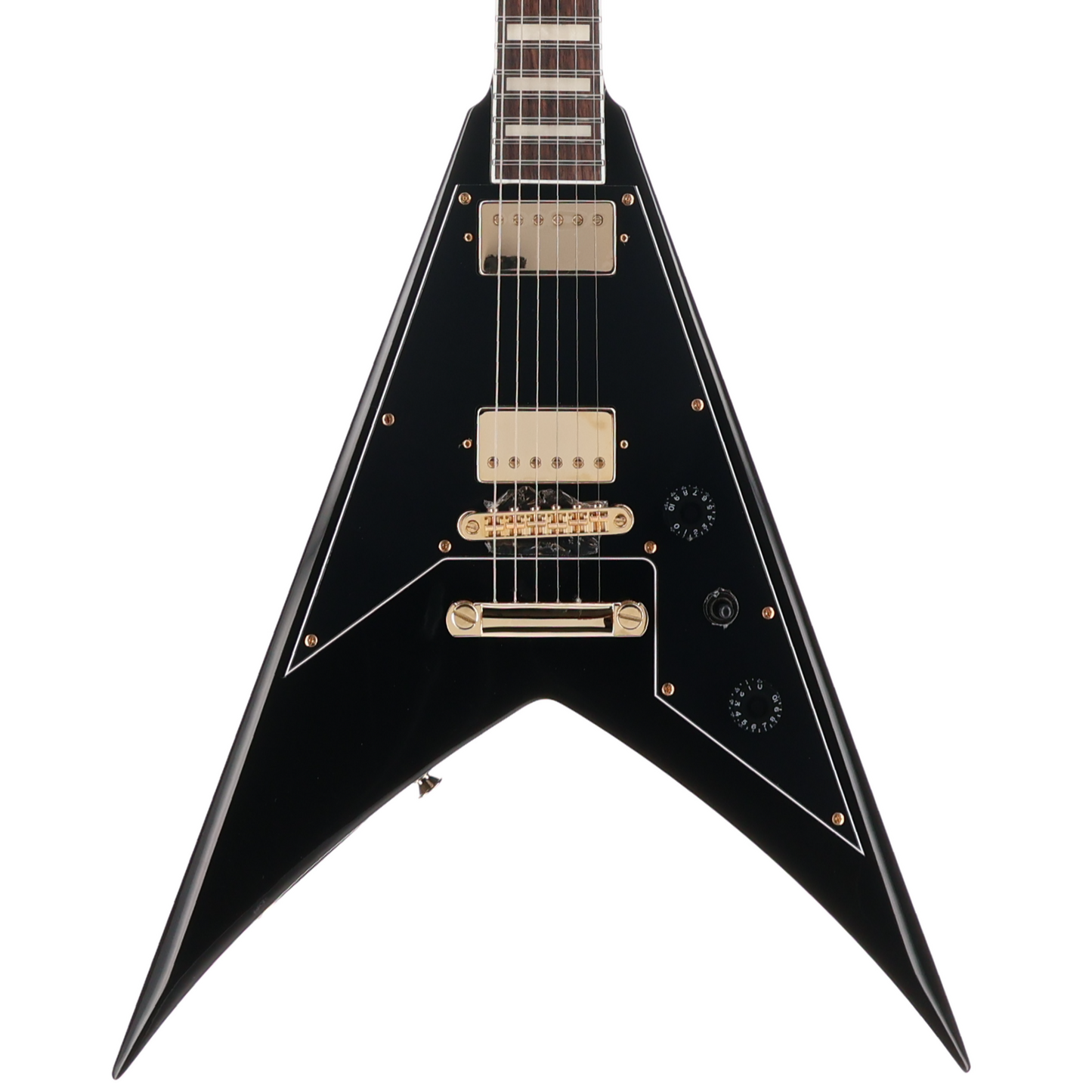 Jackson X Series Signature Scott Ian King V KVXT, Laurel Fingerboard, Gloss Black (SR) (14452)