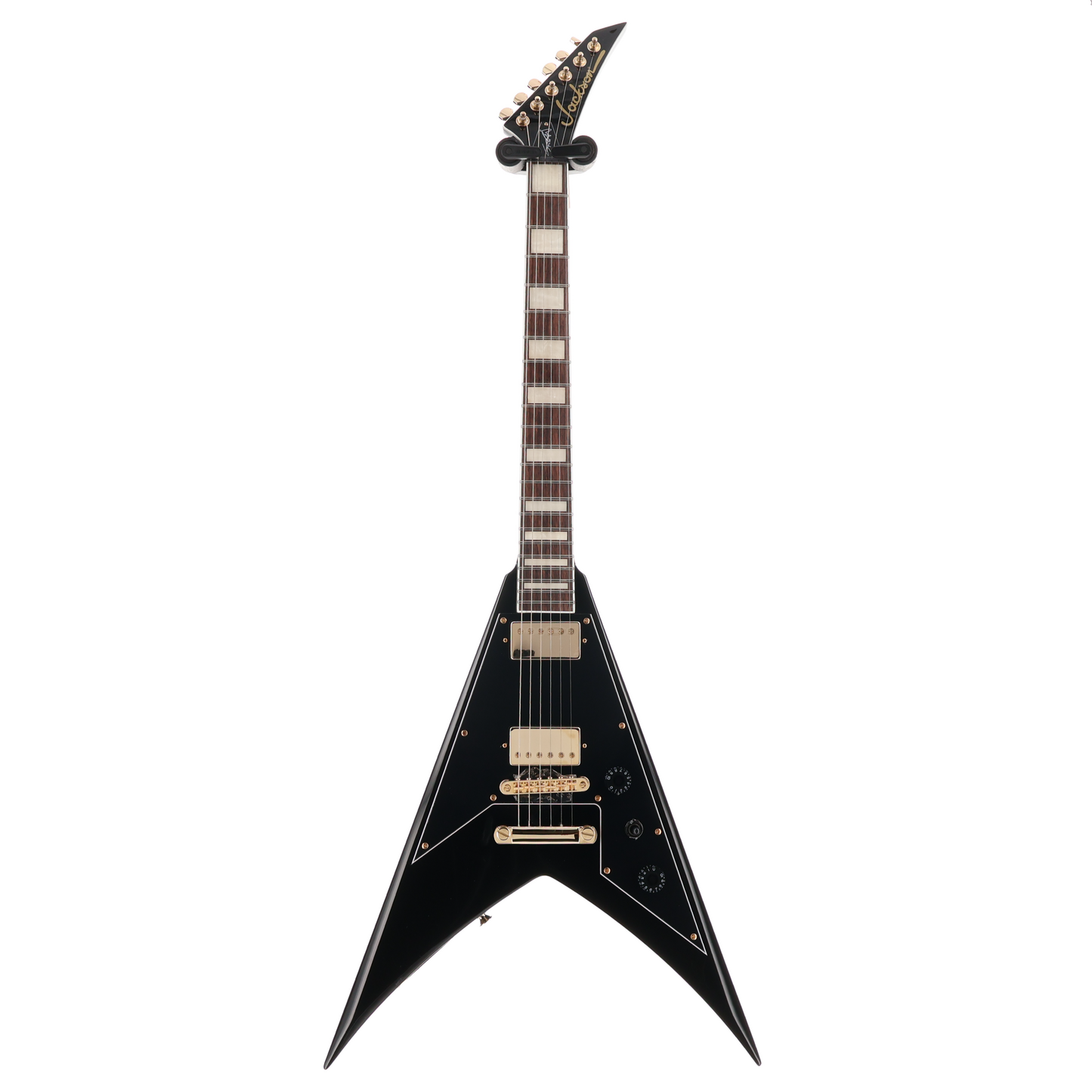 Jackson X Series Signature Scott Ian King V KVXT, Laurel Fingerboard, Gloss Black (SR) (14452)