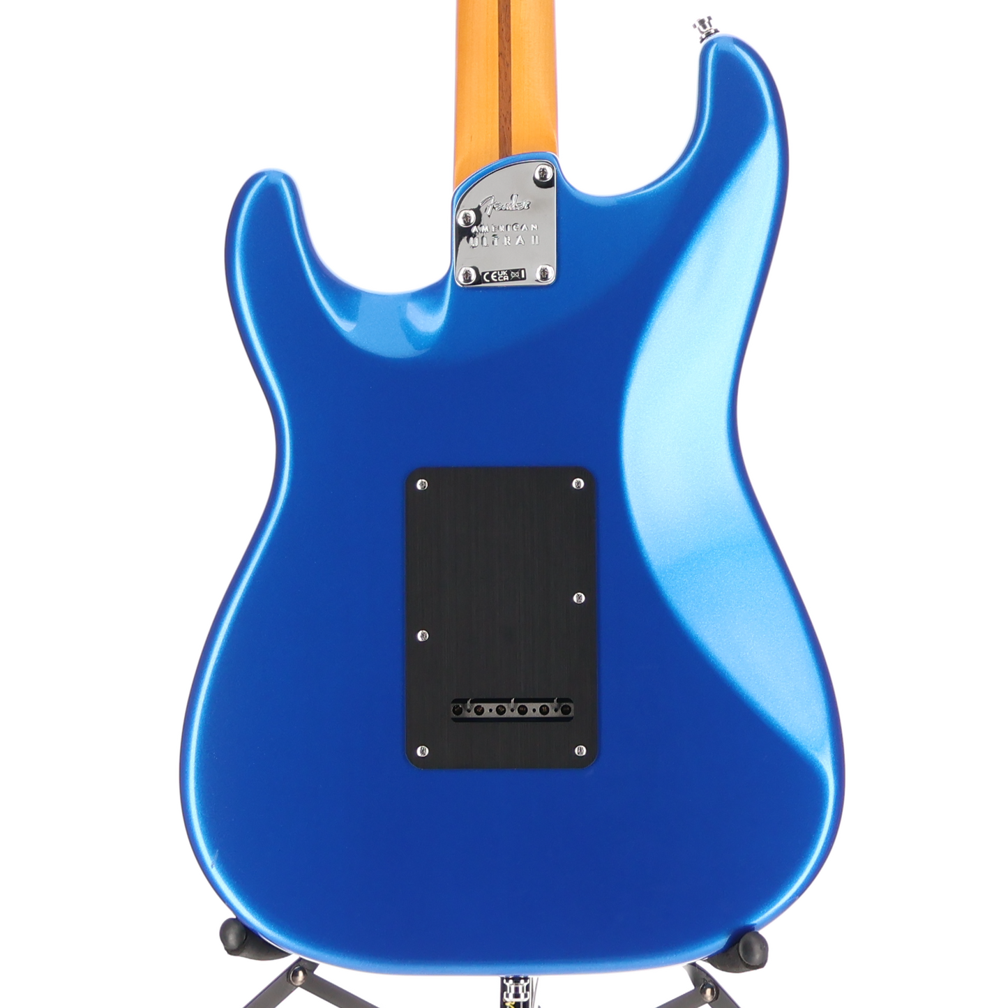 Fender American Ultra II Stratocaster® HSS, Ebony Fingerboard, Noble Blue (RC2) (23831)
