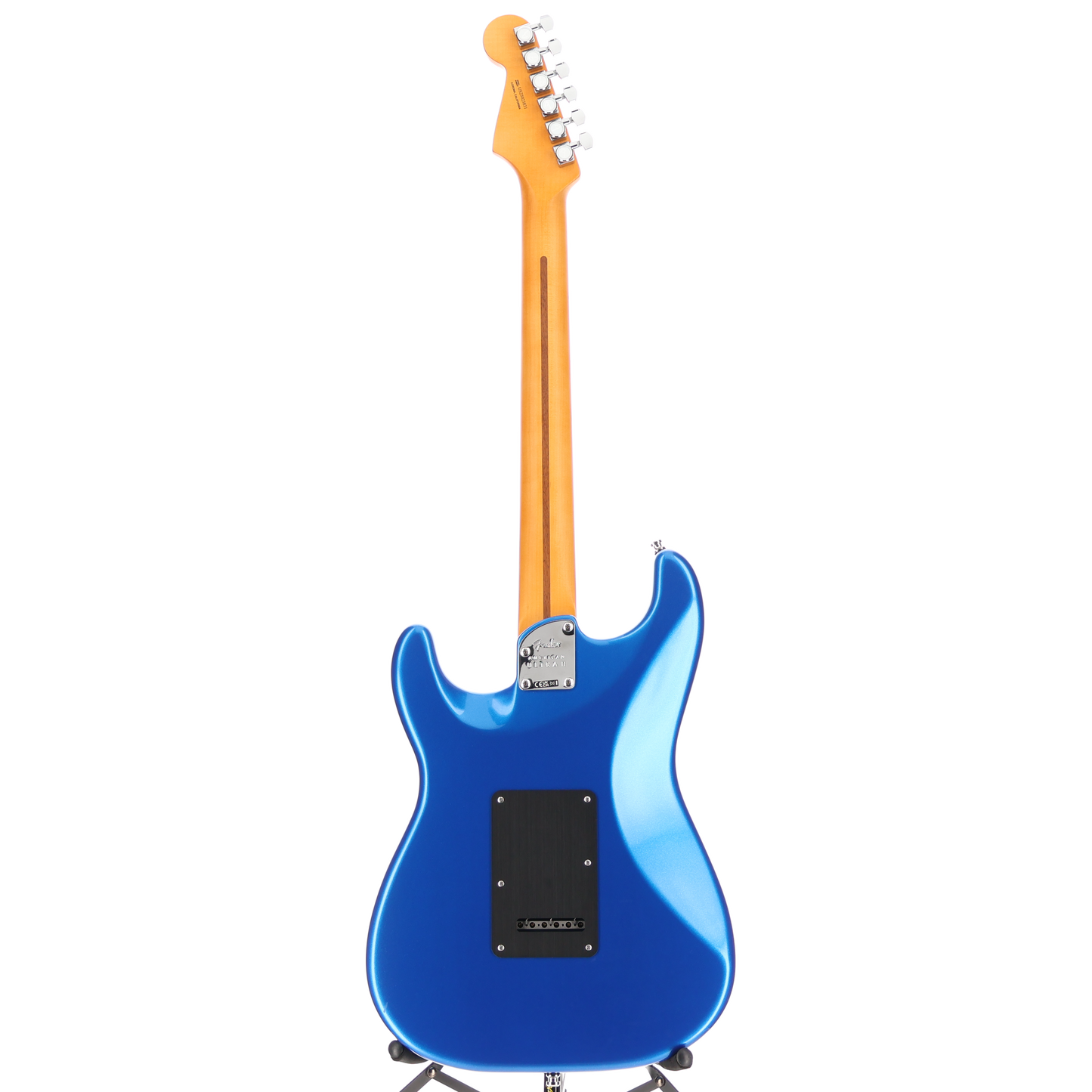 Fender American Ultra II Stratocaster® HSS, Ebony Fingerboard, Noble Blue (RC2) (23831)