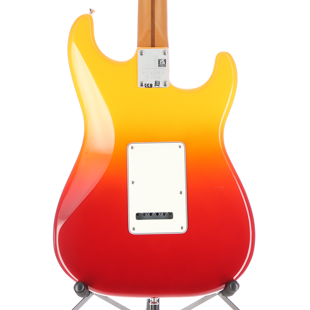 Fender Player Plus Stratocaster, Left-Hand, Pau Ferro Fingerboard, Tequila Sunrise (K1) (03978)