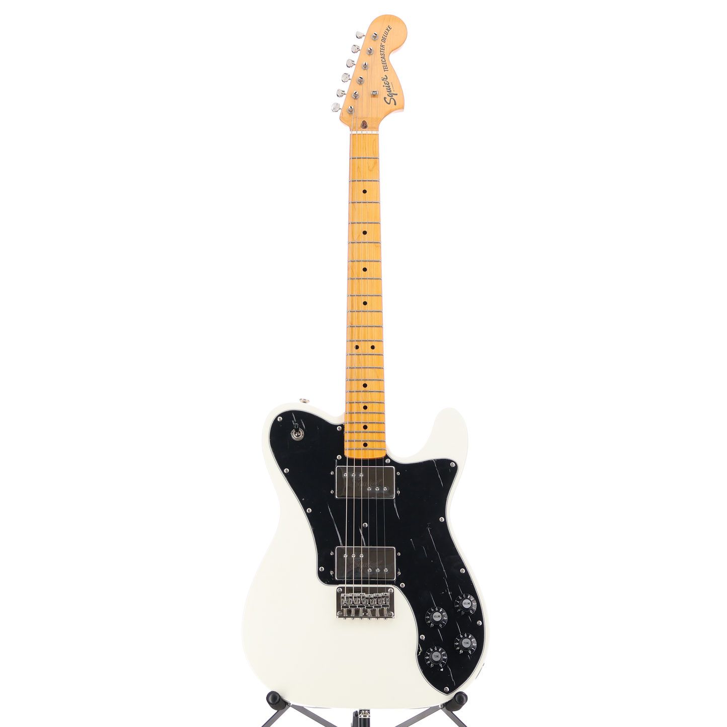Squier Classic Vibe '70s Telecaster Deluxe, Maple Fingerboard, Olympic White (D9) (25735)