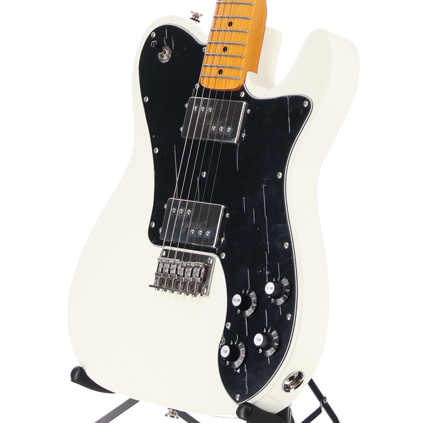 Squier Classic Vibe '70s Telecaster Deluxe, Maple Fingerboard, Olympic White (D9) (25735)