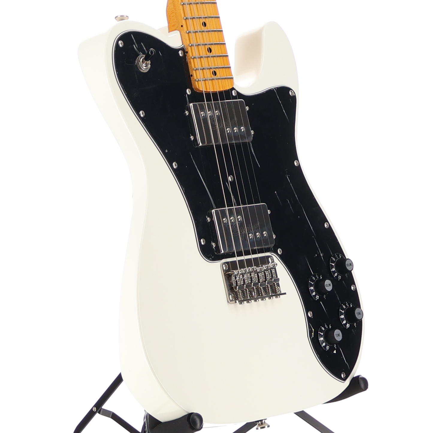 Squier Classic Vibe '70s Telecaster Deluxe, Maple Fingerboard, Olympic White (D9) (25735)