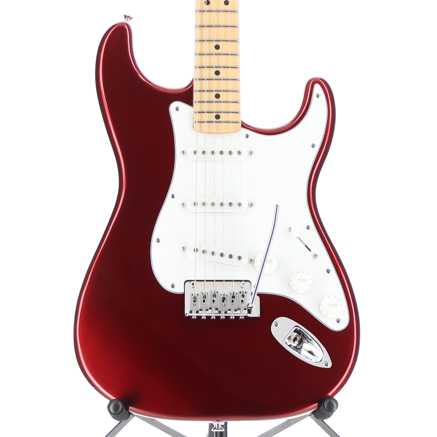 Fender Standard Stratocaster, Maple Fingerboard, Candy Cola, Pro Setup (T9) (03028)