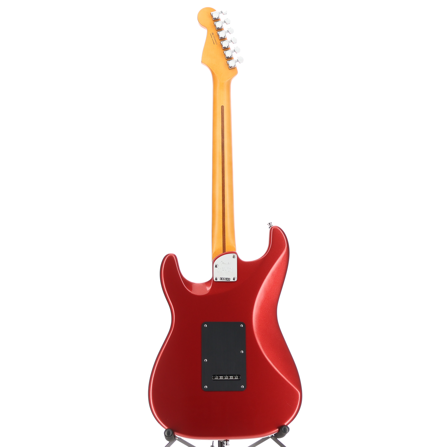 Fender American Ultra II Stratocaster HSS, Maple Fingerboard, Sinister Red (D3) (08252)