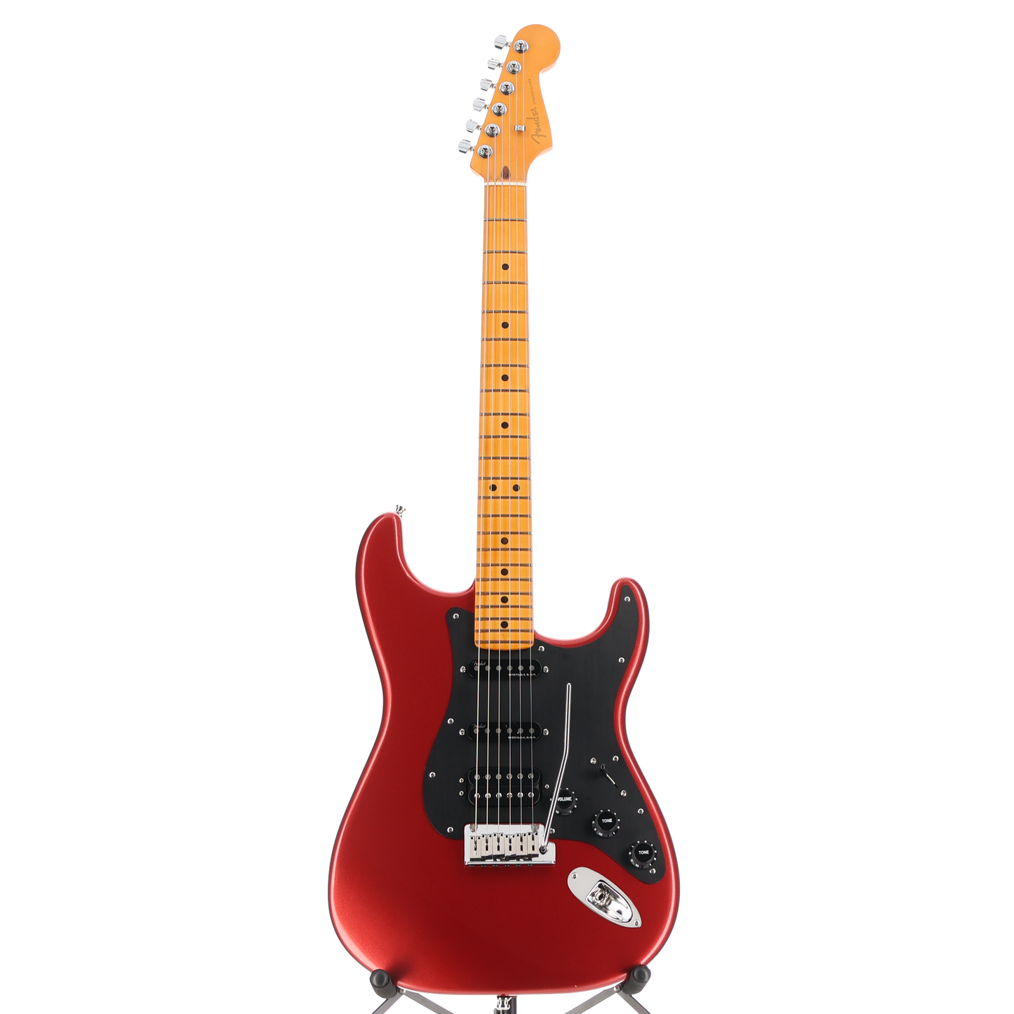 Fender American Ultra II Stratocaster HSS, Maple Fingerboard, Sinister Red (D3) (08252)