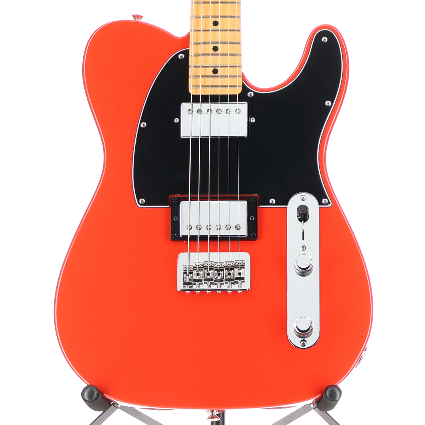 Fender Player II Telecaster HH, Maple Fingerboard, Coral Red (SR) (01364)