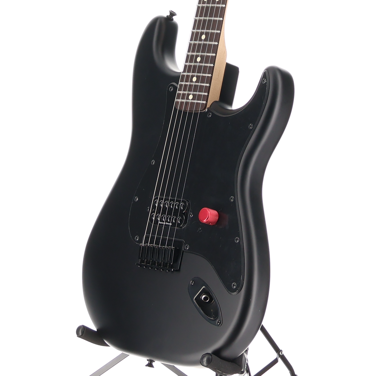 Fender To The Stars Tom Delonge Stratocaster, Black Satin, Plays Great (D8)(24527) (24527)
