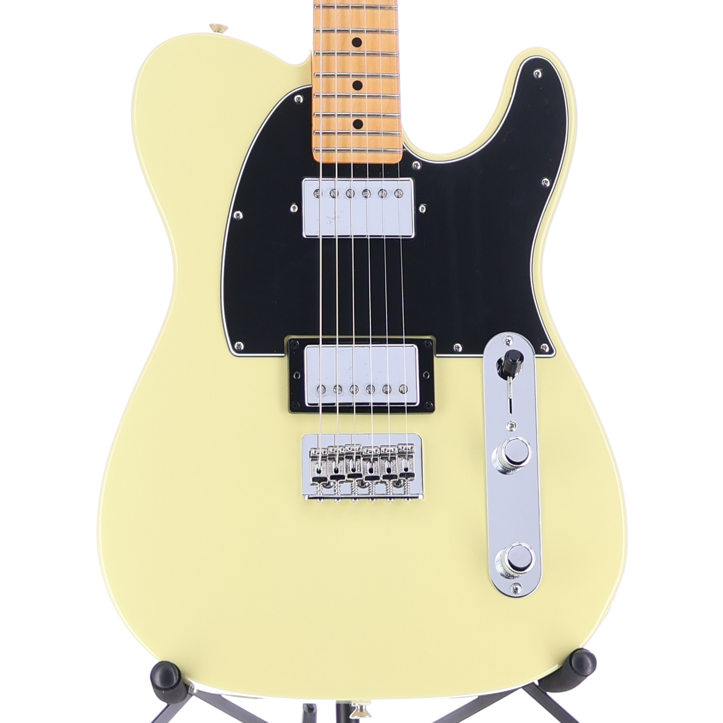 Fender Player II Telecaster HH, Hialeah Yellow, Professional Setup (K9) (04125) (04125)