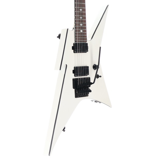 BC Rich Ironbird Extreme MK2, 7 string with Floyd Rose - Glitter White, Plays Great (AA6) (40145) (40145)