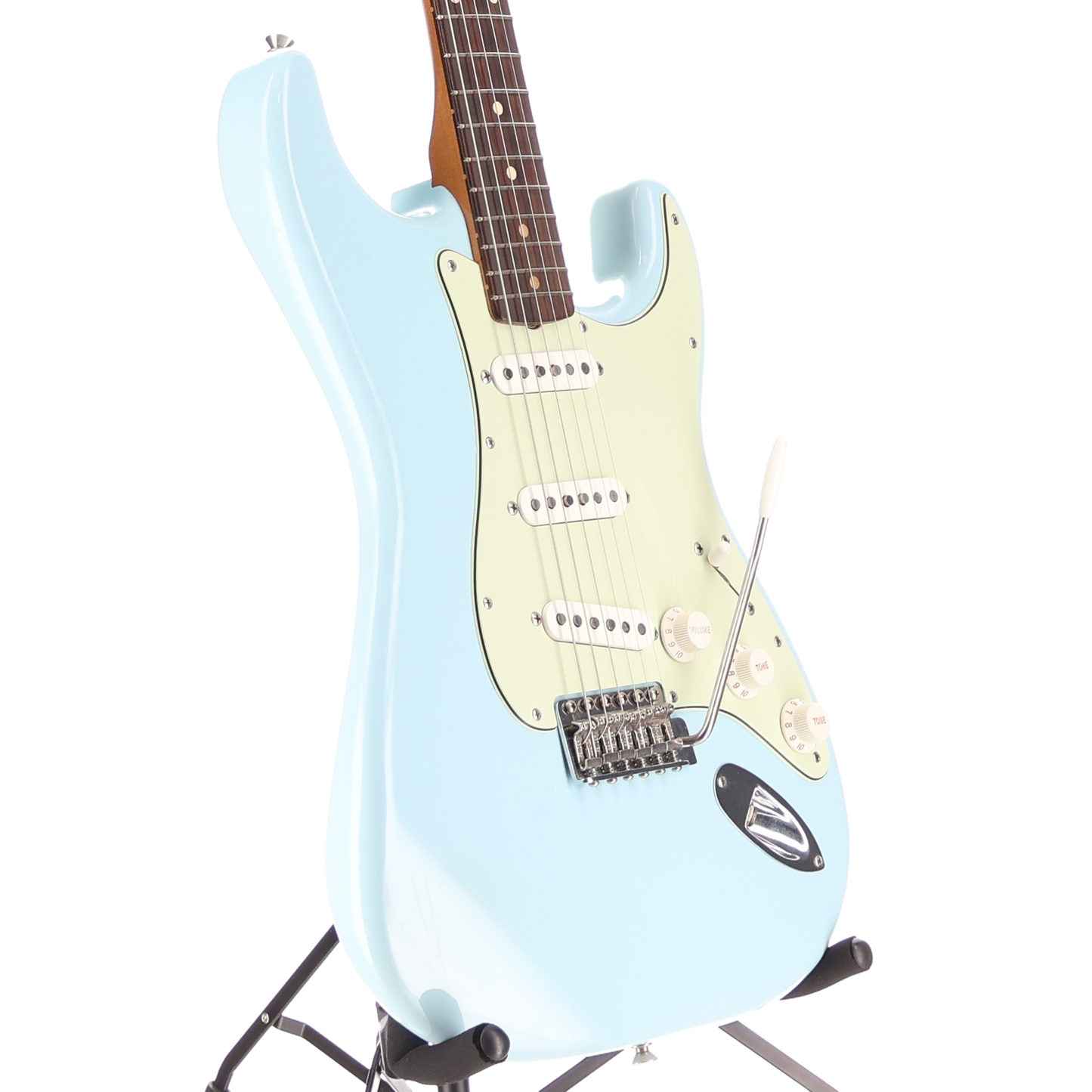 Fender Vintera® II Road Worn® '60s Stratocaster®, Rosewood Fingerboard, Sonic Blue (D3)(65545) (65545)