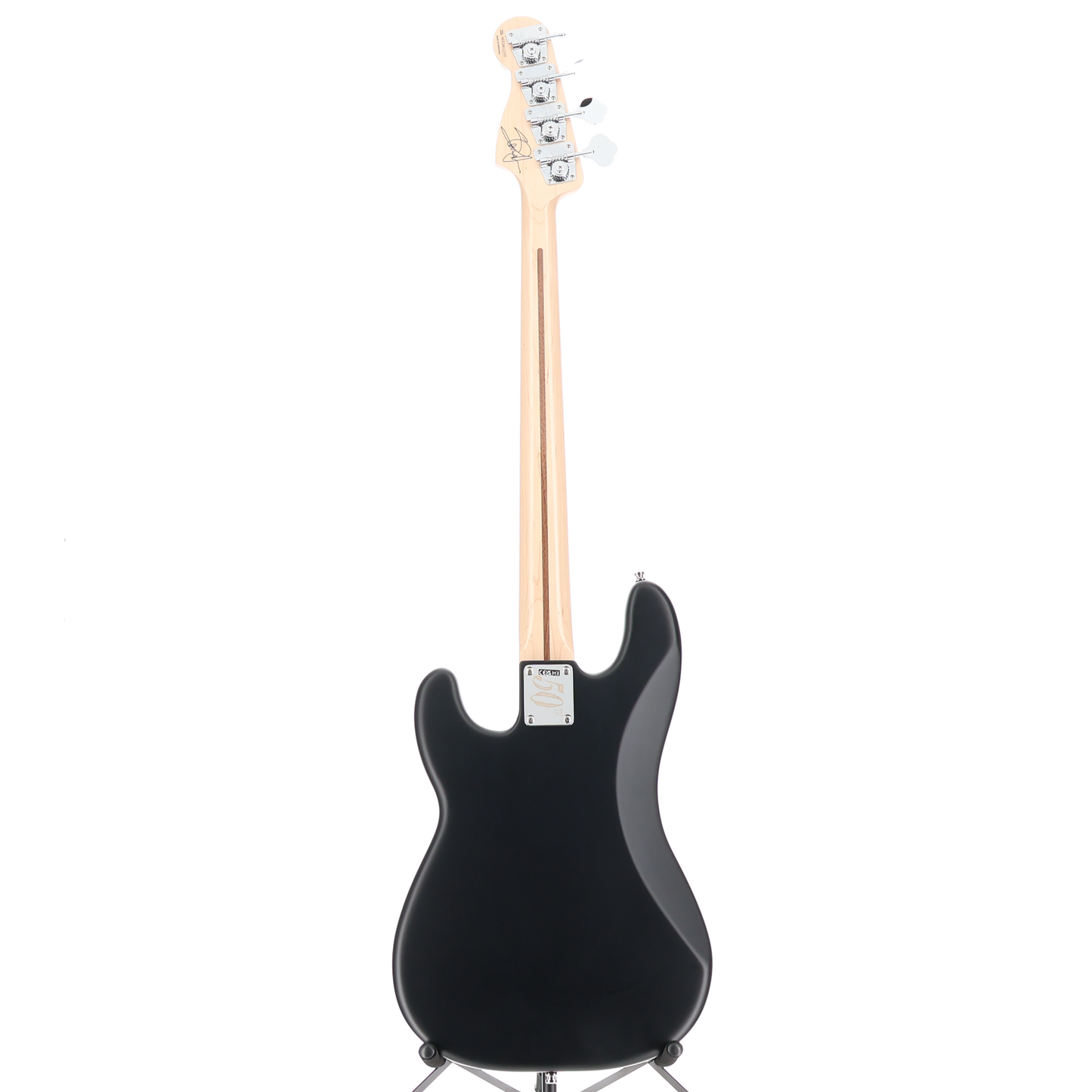 Fender Limited Edition 50th Anniversary Steve Harris Precision Bass, Satin Black, Plays Great (R7)(12349) (12349)